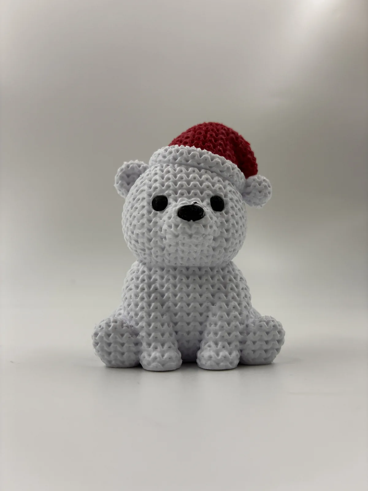 Mini Urso Polar Tricot - foto 1 - LUB3D