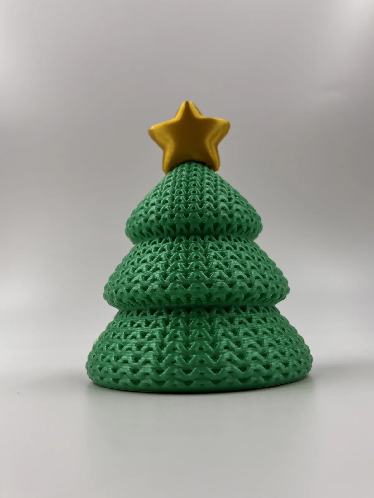 Mini Arvore de Natal Tricot - foto 1 - LUB3D