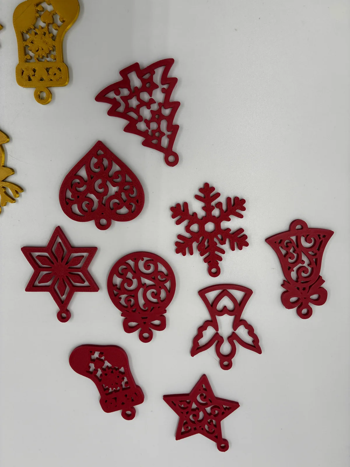 Kit Enfeite Arvore Natal (30 peças) - foto 1 - LUB3D