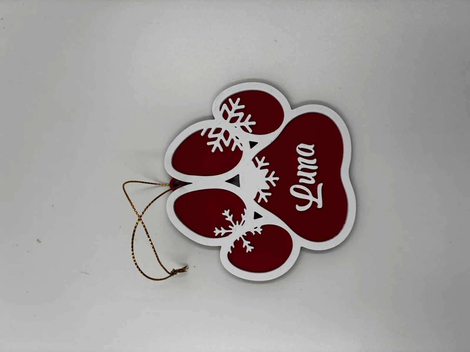 Patinha Personalizada de Natal - foto 2 - LUB3D