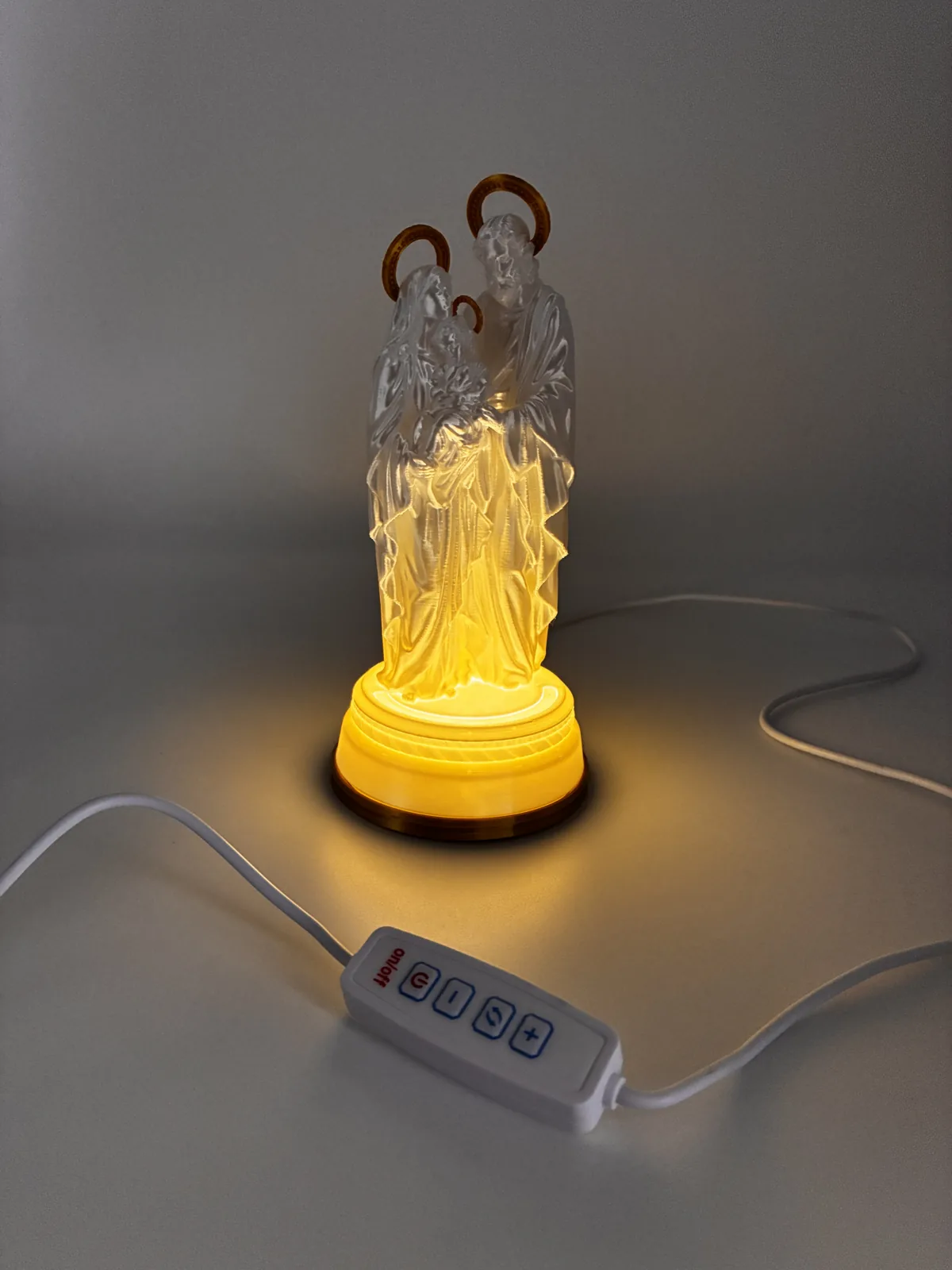 Luminária Sagrada Família - foto 3 - LUB3D